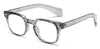 Bruce Vintage Rivet Square Glasses Frame