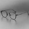 Broderick Retro Titanium Square Glasses Frame