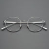 Oudom Titanium Vintage Round Eyeglasses Frame