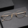 Garrity Titanium Round Glasses Frame