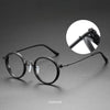 Kael Titanium Vintage Round Eyeglasses Frames