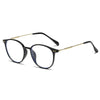 WOMEN'S FASHION ROUND LARGE FRAME ANTI-BLUE LIGHT READING GLASSES