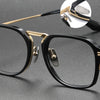 Rowen Titanium Vintage Square Glasses Frame