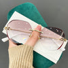 WOMEN'S FASHION GRADIENT FRAMELESS ANTI-BLUE LIGHT READING GLASSES