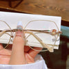 WOMEN'S FASHION DIAMOND FRAMELESS ANTI-BLUE LIGHT READING GLASSES