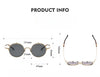 Titanium Vintage Oval Eyeglasses Frames KMN54