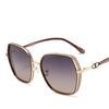 WOMEN'S FASHION LARGE FRAME GLITTER ANTI-BLUE LIGHT GLASSES