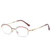 WOMEN'S HD HALF-FRAME FOLDING ANTI-BLUE LIGHT READING GLASSES