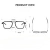 Brownlee Retro Titanium Square Glasses Frame