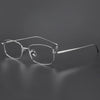 Crowley Retro Titanium Square Glasses Frame