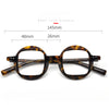 Frame retro glasses plate glasses 98223