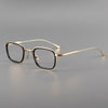 Coker Retro Titanium Square Glasses Frame