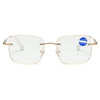 ANTI-BLUE LIGHT METAL READING GLASSES