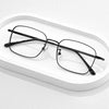 Retro Titanium Square Glasses Frame 89166