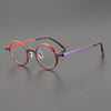 Chay Titanium Round Glasses Frame