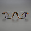 Cris Acetate Half Rectangle Glasses Frame