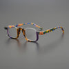 Cris Acetate Half Rectangle Glasses Frame