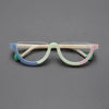 Cyd Retro Semi Circle Acetate Glasses Frame