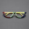 Cyd Retro Semi Circle Acetate Glasses Frame