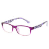 WOMEN'S FASHION PRINTED RESIN ANTI-BLUE LIGHT READING GLASSES