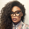 Cat Eye Square Optical Anti Blue Glasses Frames Computer Spectacles Classic Women Men Glasses Frame With Lenses