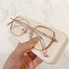 Geometric Metal Glasses Frames M2857