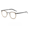 Philo Ultra-light pure titanium retro round glasses frame