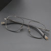 Retro Titanium Square Glasses Frame SM105