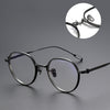 Titanium Geometric Glasses Frame KV-61