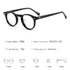 Acetate Round Glasses Frames 5006