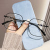 Fashion Metal Square Glasses