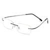 TITANIUM ANTI-BLUE LIGHT RIMLESS PRESBYOPIA GLASSES