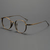 Titanium Vintage Round Eyeglasses Frames ST10519