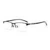 MEN'S FASHIONABLE HALF-FRAME ANTI-BLUE LIGHT READING GLASSES