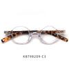 Florry Retro Round Acetate Glasses Frame