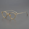 Daran Titanium Round Glasses Frames