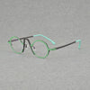 Darice Titanium Round Glasses Frame