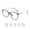 Titanium Round Glasses Frame 00502