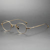 Dakir Titanium Vintage Oval Eyeglasses Frames