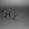 Titanium Geometric Glasses Frame 80873