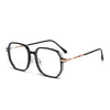 FASHIONABLE GLITTER LARGE FRAME ANTI-BLUE LIGHT READING GLASSES