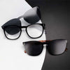 Dempsey Glasses Frame With Polarized Sunglasses Clips