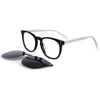 Dempsey Glasses Frame With Polarized Sunglasses Clips