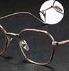 Retro Titanium Square Glasses Frame 316