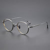 Titanium Geometric Glasses Frame KV-61