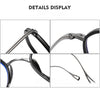 Titanium Geometric Glasses Frame 80873