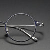 Titanium Vintage Round Eyeglasses Frames PHI