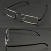 BLUE LIGHT READING GLASSES METAL SQUARE GLASSES