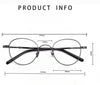 Titanium Vintage Round Eyeglasses Frames M603