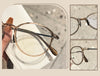 Titanium Round Glasses Frames 9108